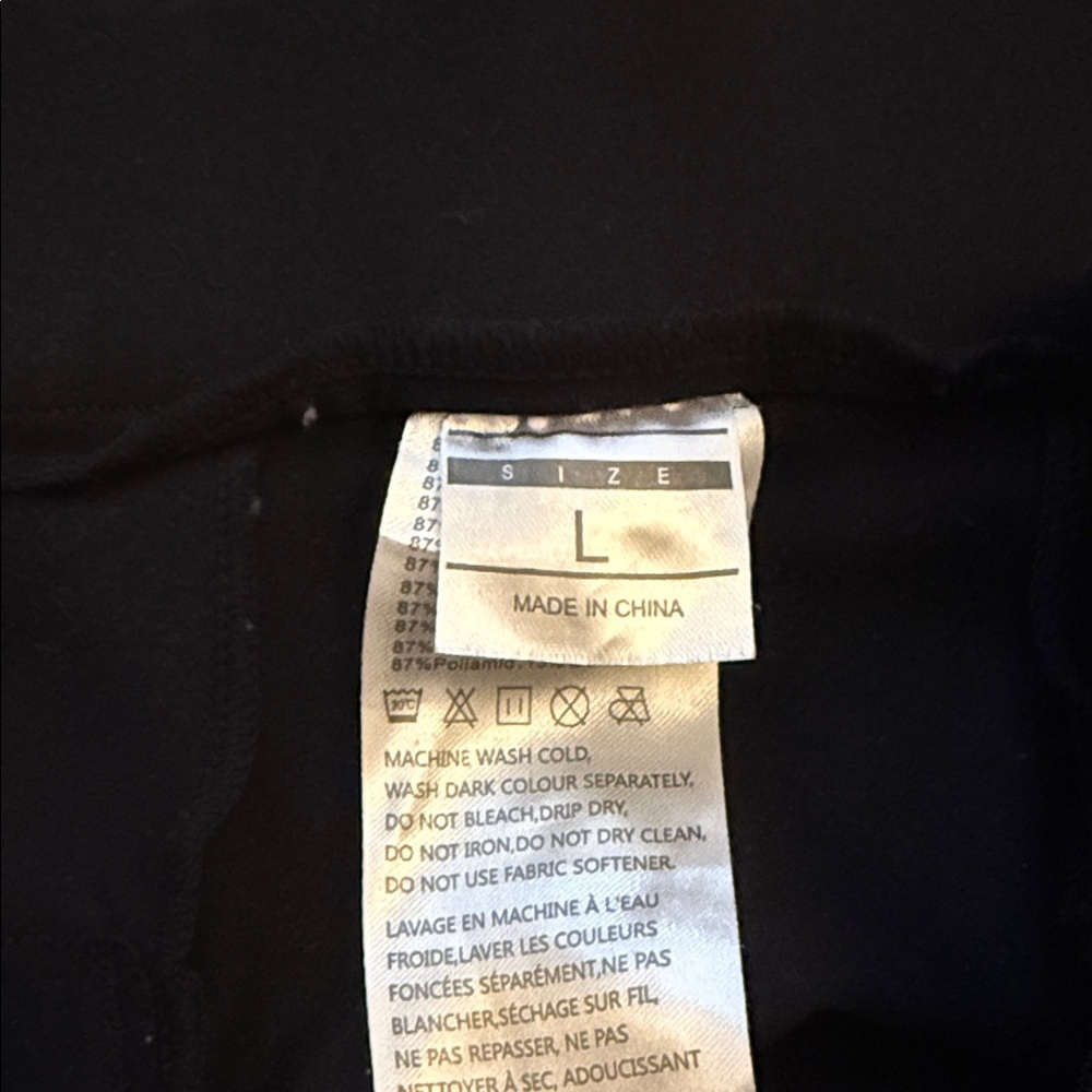 Classic Black Women's Stretchy/Work Pants - Picture 3 of 3
